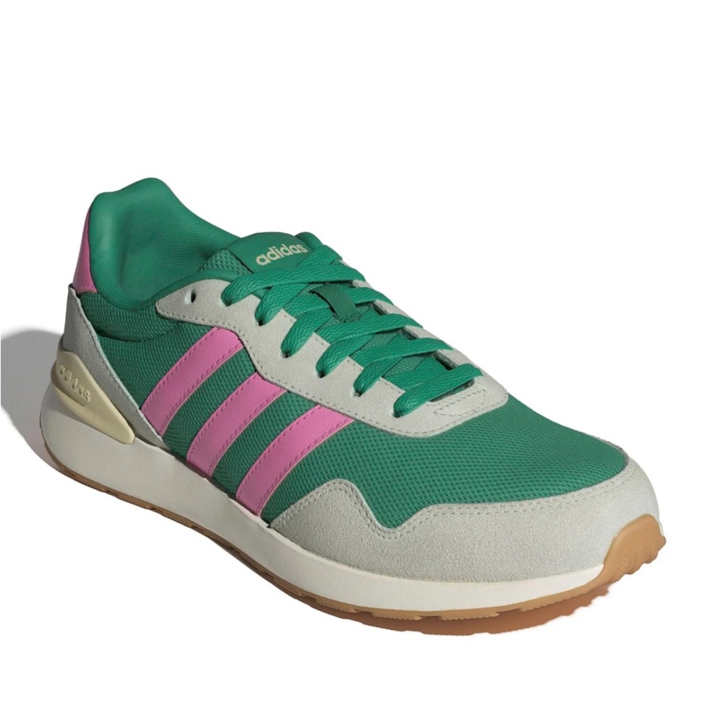 Adidas Women's Sneakers in Green and Pink - Picture 5 of 10